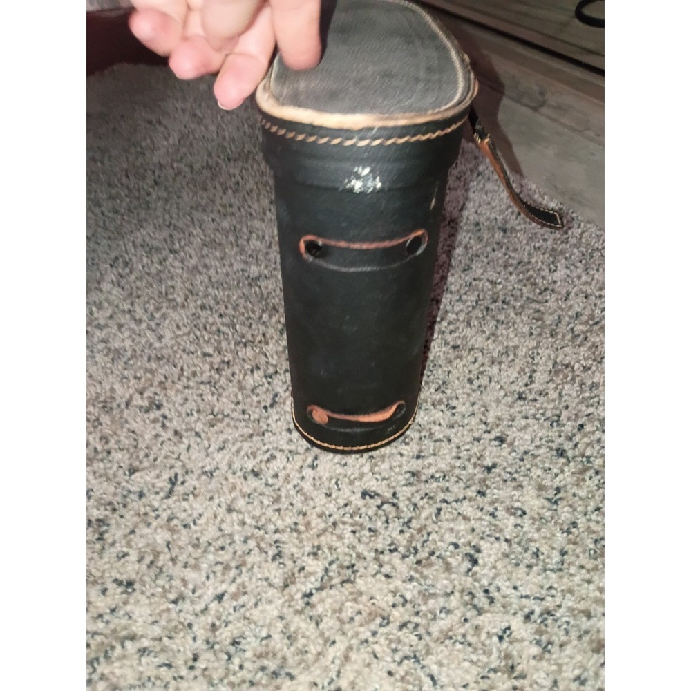 Vintage Gold Crest Coated Binoculars With Hard case Red Lining  7x50 - Picture 9 of 15